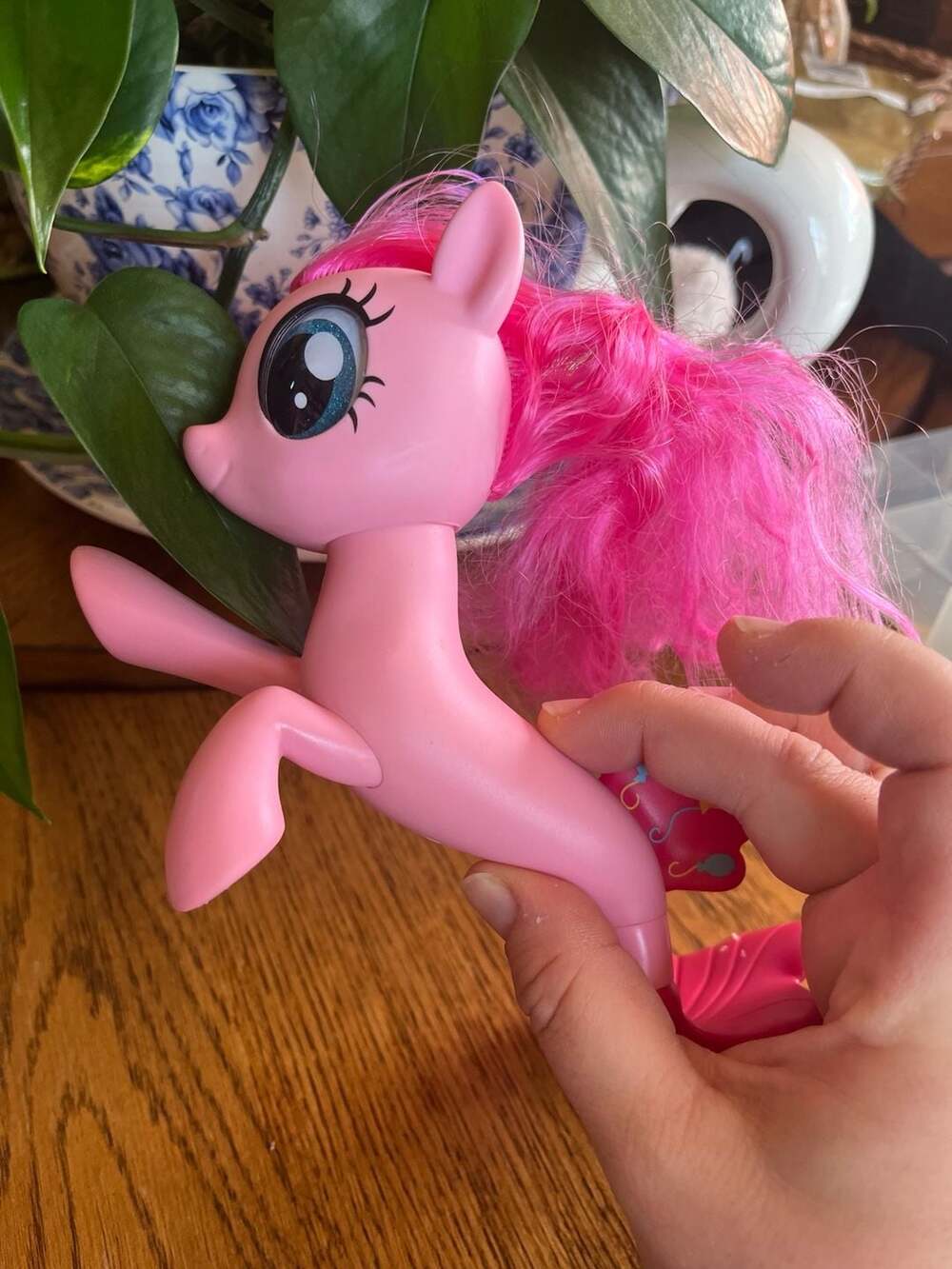 My Little Pony The Movie Pinkie Pie Swimming Seapony 7" Figure - Picture 3 of 3